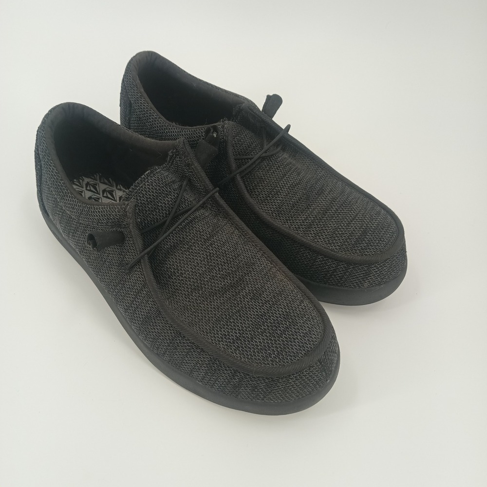 Volcom Mens VM30802 Composite Toe Work Shoes Black Moc Toe Loafers 11.5W